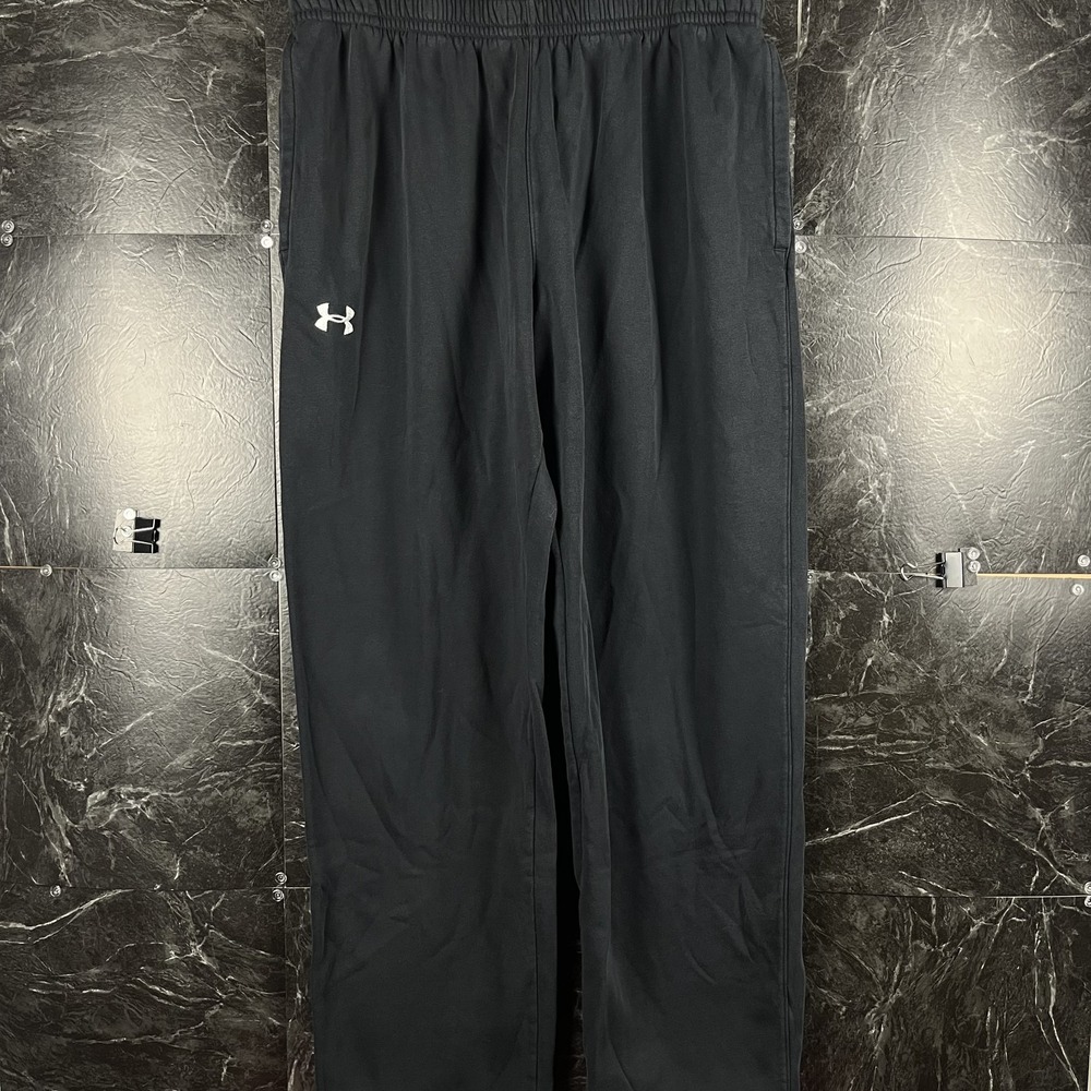 Under Armour Men's Black Hem Sweatpants XL